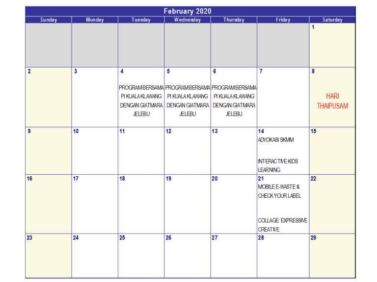 FEBRUARI