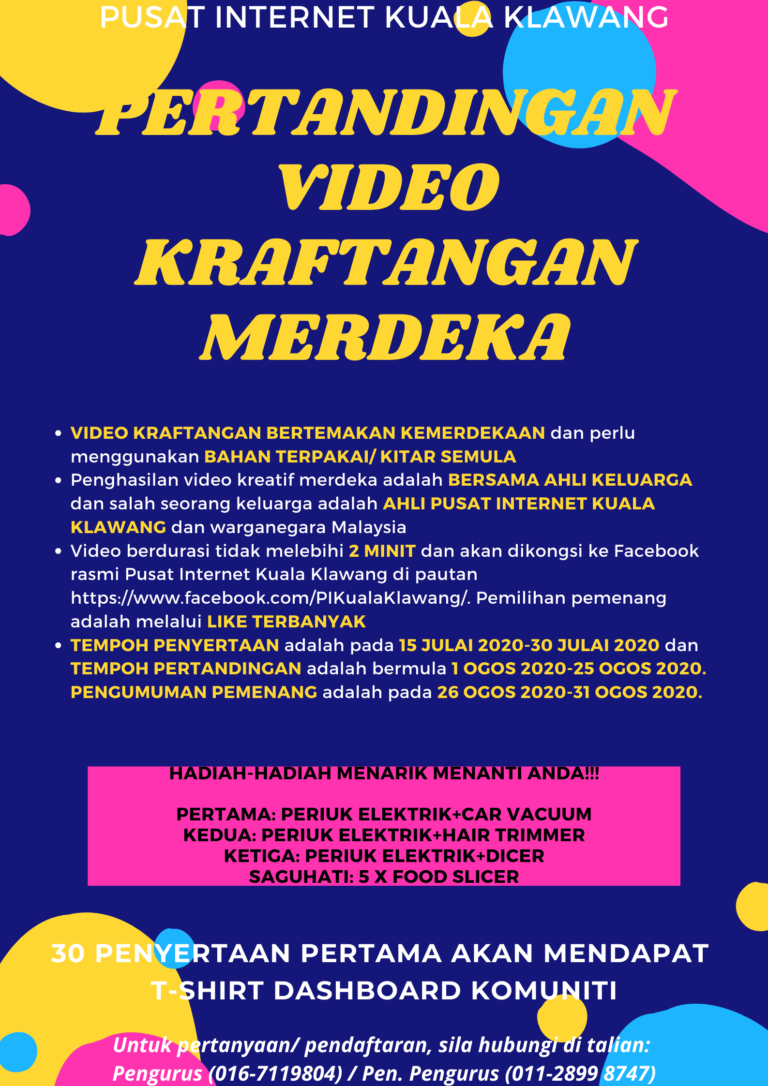 PERTANDINGAN VIDEO KRAFTANGAN MERDEKA
